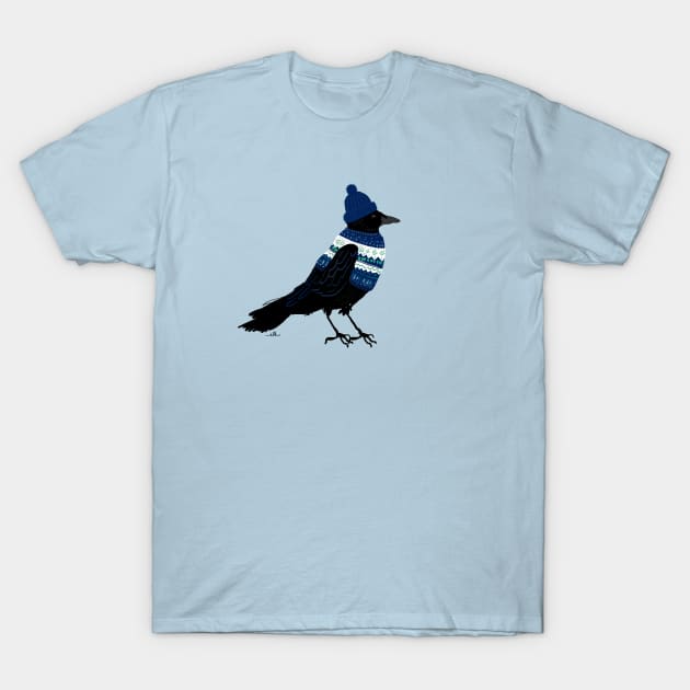 Cozy Crow! T-Shirt by EmilyLaurelHarris